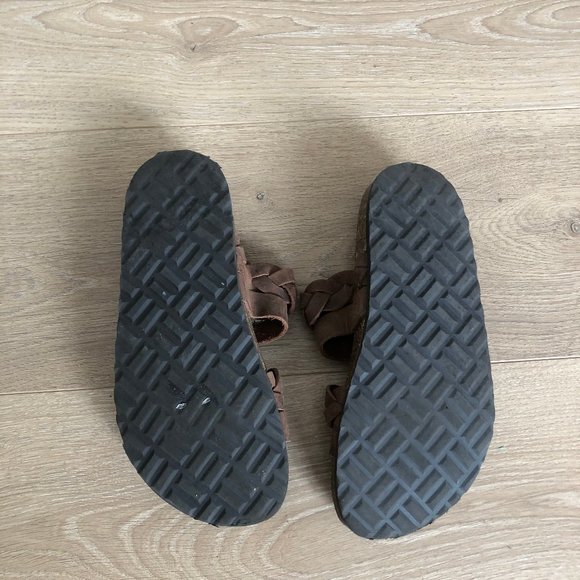 Leather slip on sandals - Picture 4 of 5